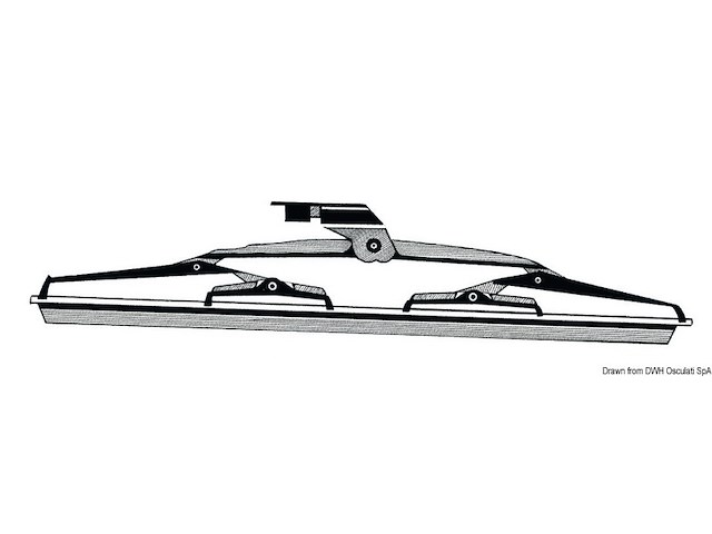 Spazzola inox tergicristallo 559 mm
