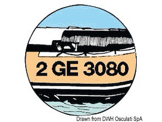 Lettere G 20 cm nero