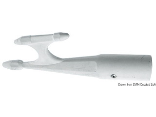 Gancio d' accosto 30 mm con manico