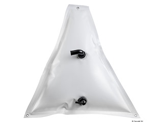 Serbatoio acqua flessibile 100 l triangolare rinfo