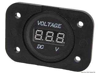 Voltmetro digitale 8/32 V da incasso