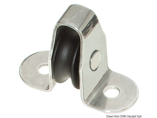 Rinvio inox verticale 4 mm