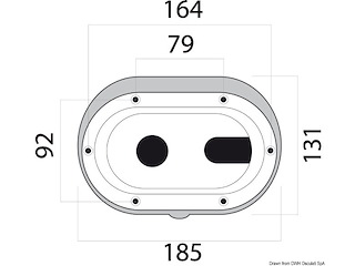 Box e coperchio Classic XL foro trasversale