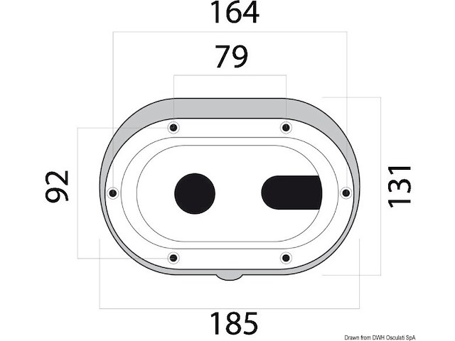 Box e coperchio Classic XL foro trasversale