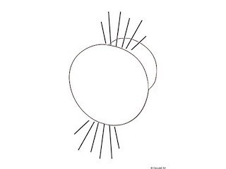 Luci di cortesia LED ROUND luce blu doppio fascio