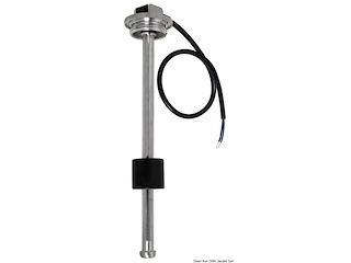 Galleggiante verticale S3 35 cm inox 10/180 ohm