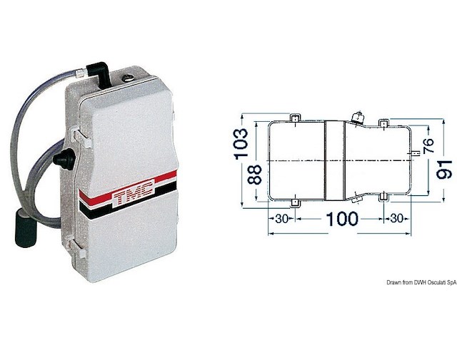 Pompa aereazione pescato