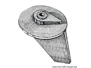 Anodo pinna Tohatsu 25/50HP