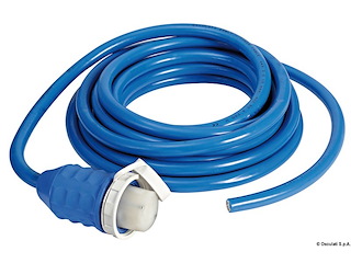 Spina + cavo 10 m blu 50 A