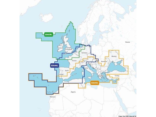 Garmin Navionics+ Europa Large