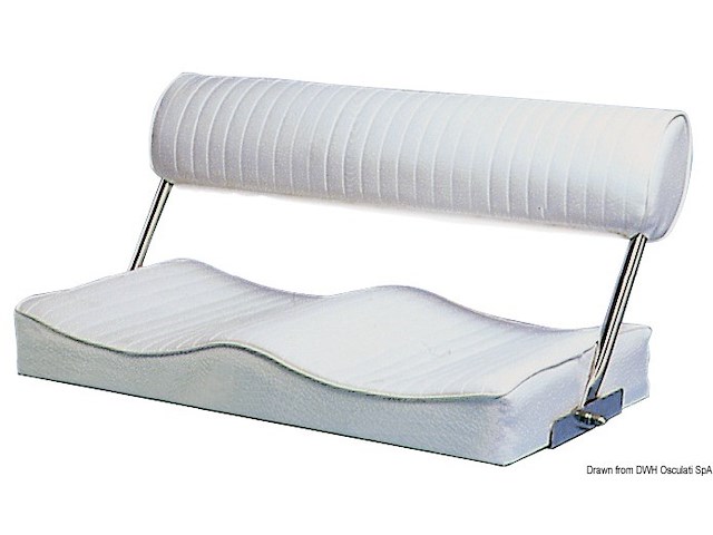 Sedile biposto ribaltabile 80 x 40 cm