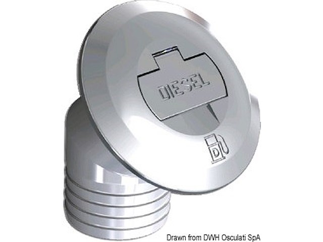 Tappo Diesel 50 mm inclinato
