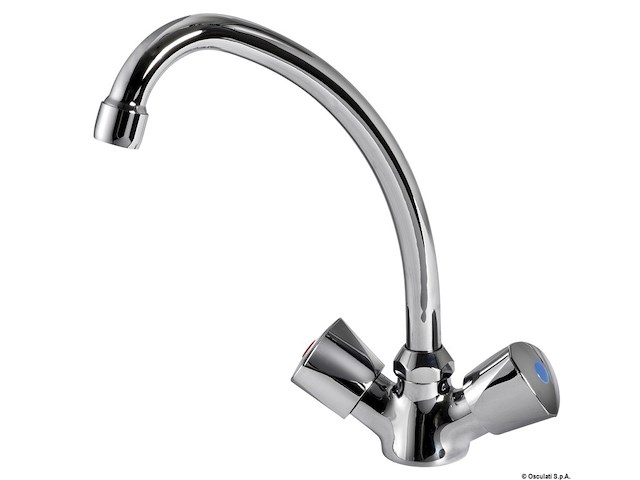 Rubinetto monoforo girevole