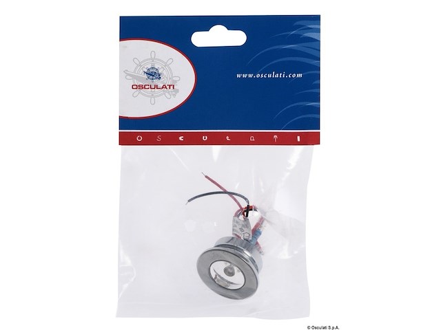 Luce cortesia a LED tonda bianca