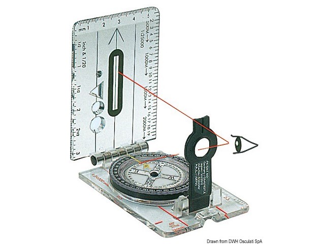 Bussola da rilevamento CD703L
