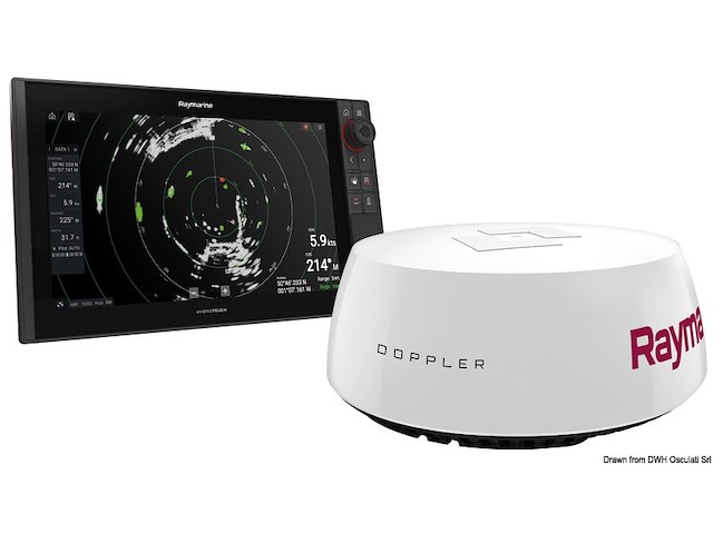 Quantum Q24D Radar Doppler 18" senza cavi alimen.
