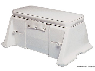 Cassapanca per gommoni 230-330 cm