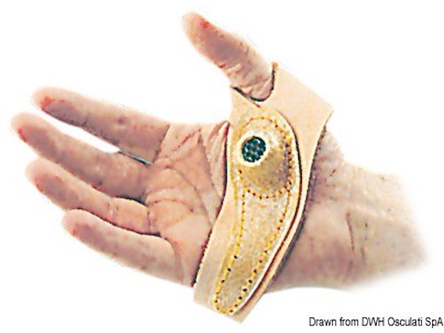 Guardapalmo sinistro