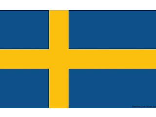 Bandiera Svezia 20 x 30 cm