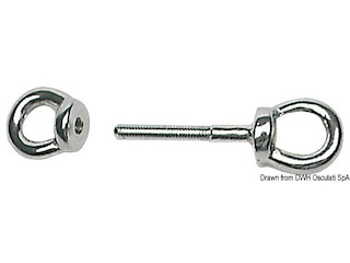 Doppio anello inox 10x80 mm