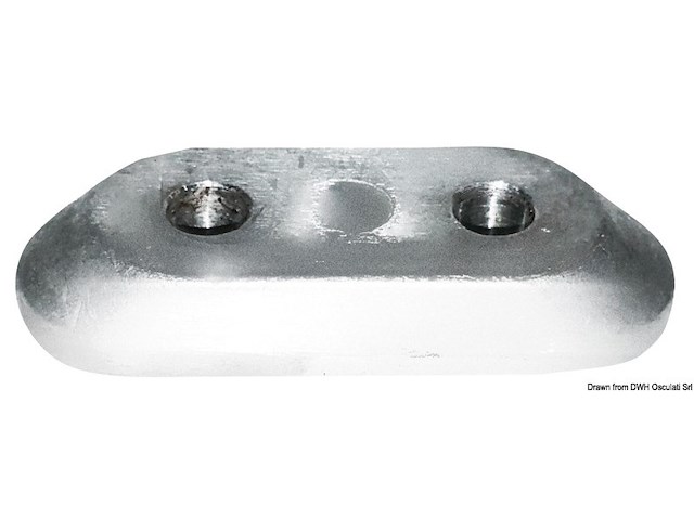 Piastrina alluminio JOHNSON/EVINRUDE G2