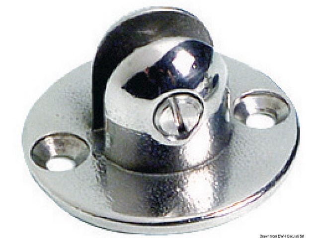 Basetta con forcella Ø 8 mm