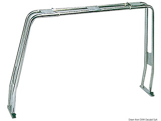 Roll bar abbattibile 130 cm