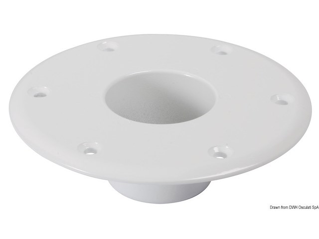 Base alluminio bianco pavimento per tavolo