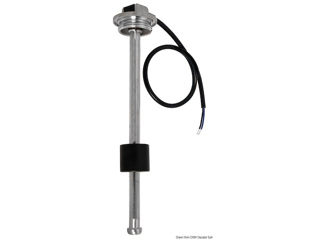 Galleggiante verticale S3 60 cm inox 0/190 ohm