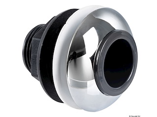 Doccia a pulsante bianca tubo PVC 4 m