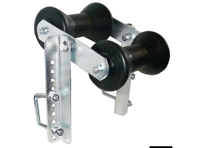 Rullo centrale doppio rinforzato con staffe