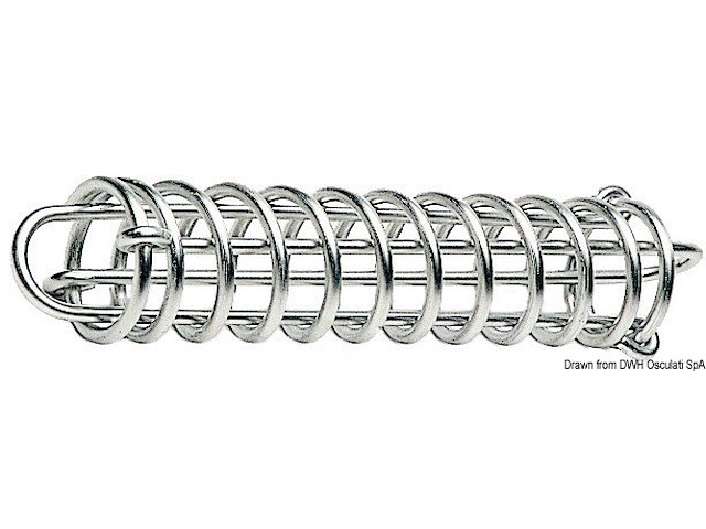 Molla ormeggio inox 275 mm
