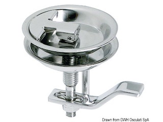 Alzapagliolo inox 70 mm