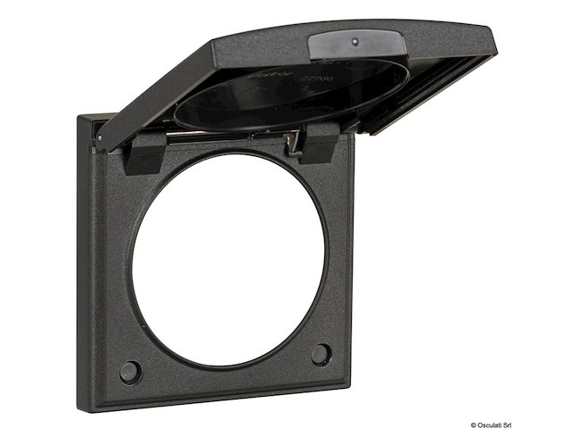 Cornice con coperchio nero antracite