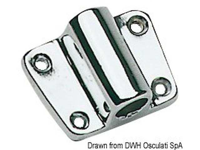 Boccola laterale ottone cromato 12 mm