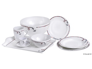 Set 6 scodelle colazione antiscivolo Ø 15 cm