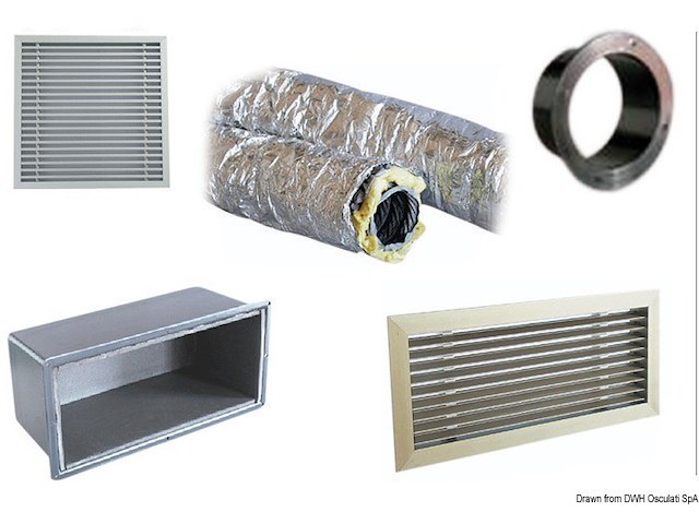 Kit accessori aria 1° uscita versione B