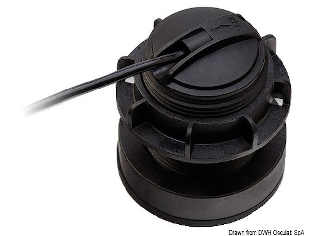 Trasduttore CPT-S passante in plastica 20 gradi