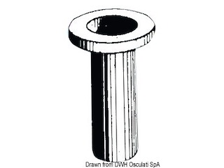 Manicotto plastica remo 53/54 mm