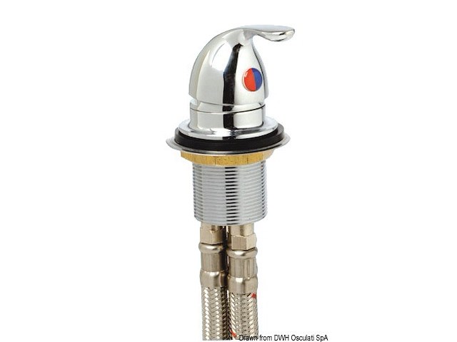 Rubinetto miscelatore maniglia Oval