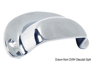 Maniglietta inox alzagavone