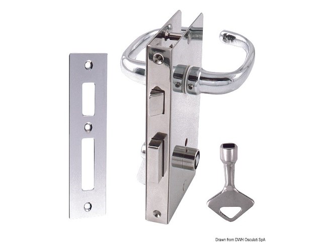 Serratura sx senza maniglia