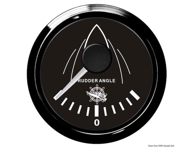 Indicatore angolo di barra nero/nera