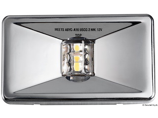 Fanale rettangolare Mouse Stern corpo inox