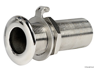 Scarico a mare inox 1" x 107 mm