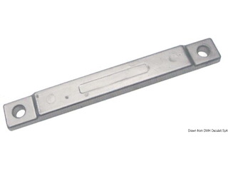 Anodo zinco barra Verado