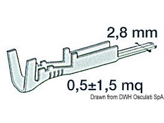 Innesto ottone maschio