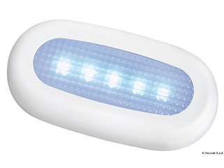 Luce di cortesia stagna 5 LED bianca