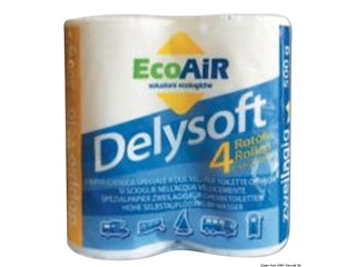 Confezione 4 rotoli carta igienica idrosolubile