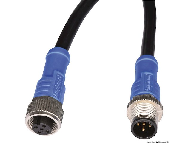 Cavo maschio/femmina di con. NMEA 2000 3 m, 3A 60V
